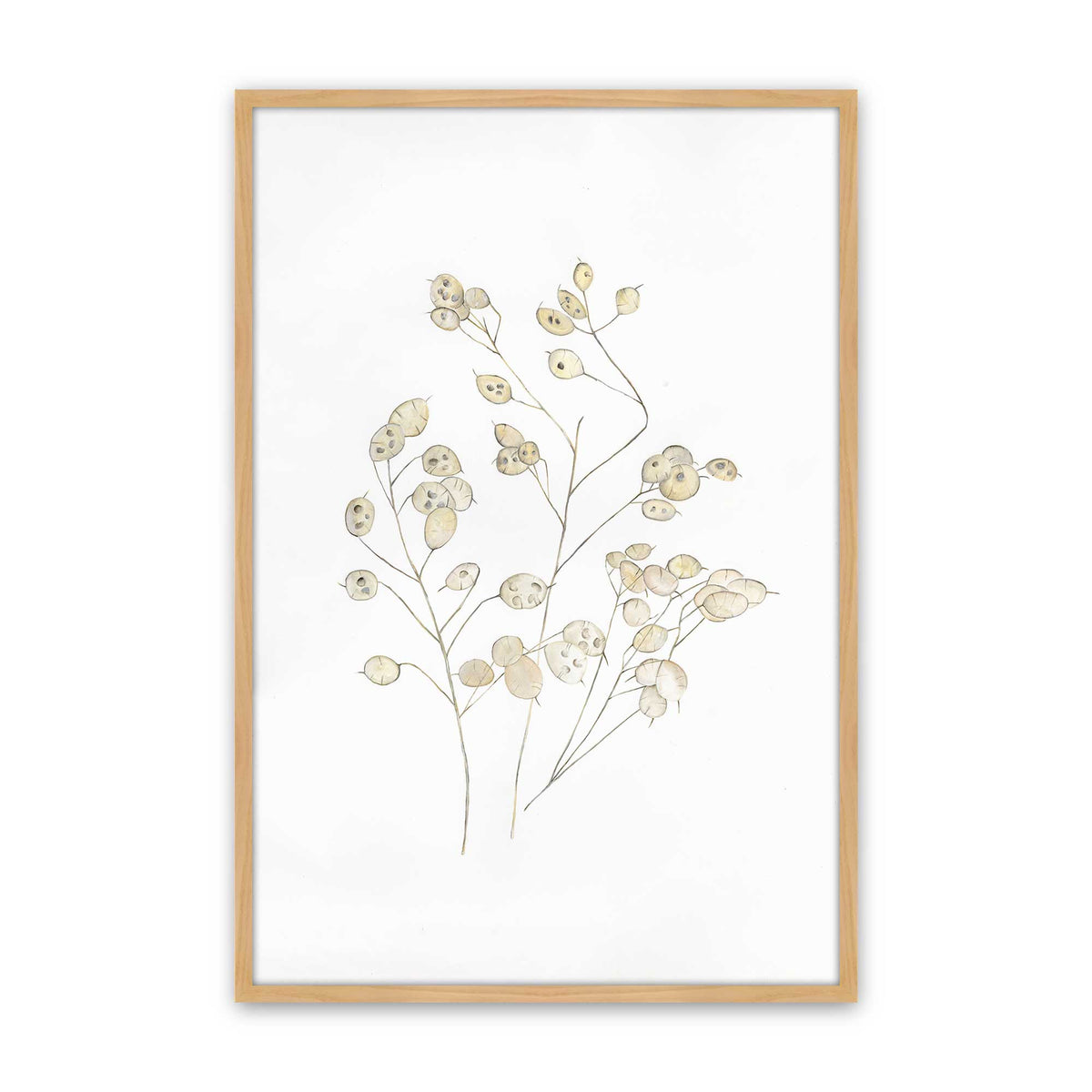 [Color:American Maple], Picture of art in a American Maple frame