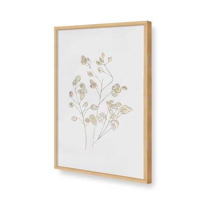 [Color:American Maple], Picture of art in a American Maple frame of the corner