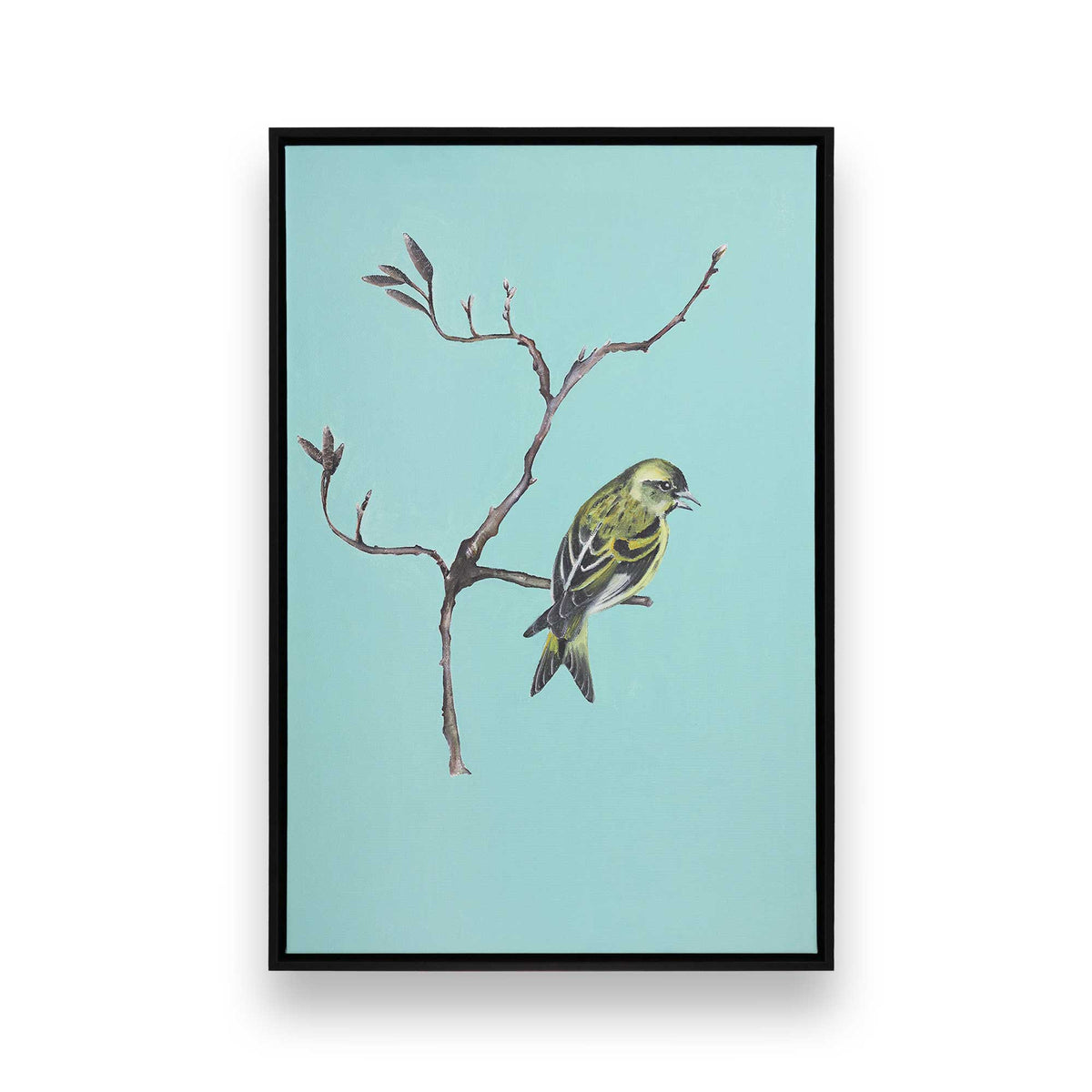[Color:Satin Black], Picture of art in a Satin Black frame