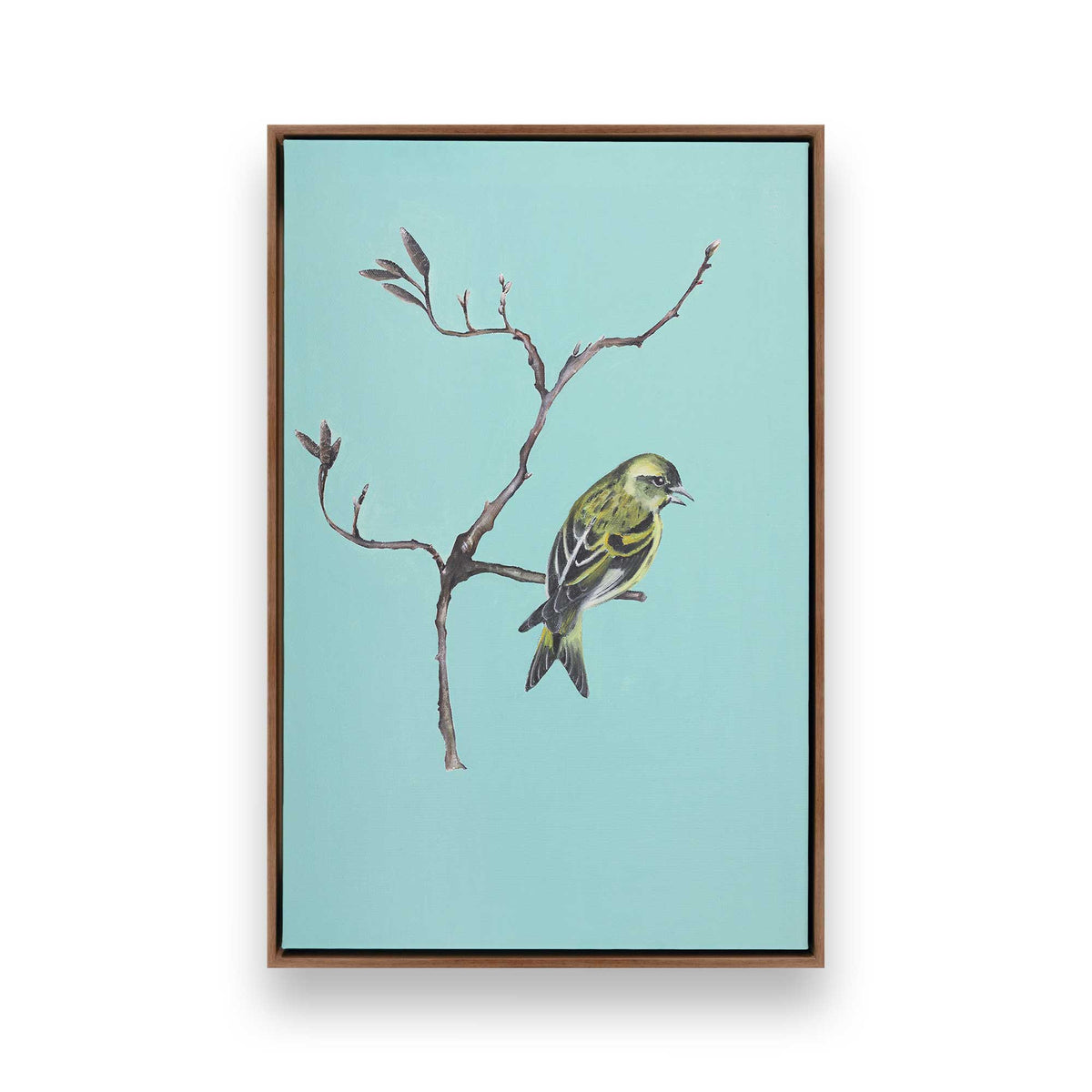 [Color:Walnut], Picture of art in a Walnut frame