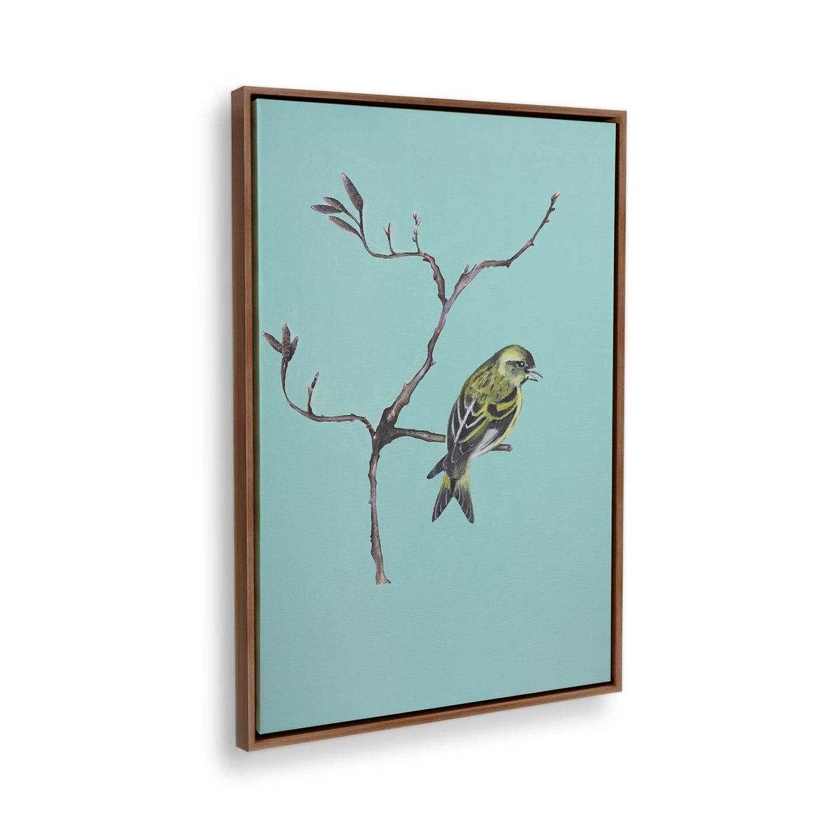 [Color:Walnut], Picture of the corner of the art