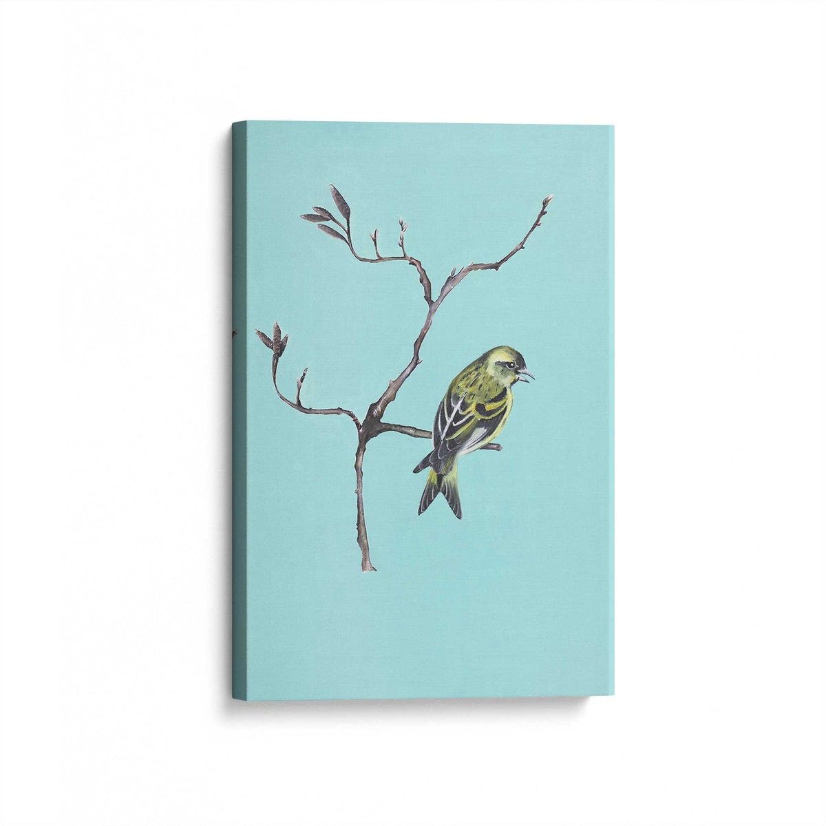 [Color:Stretched Canvas], Picture of art at an angle