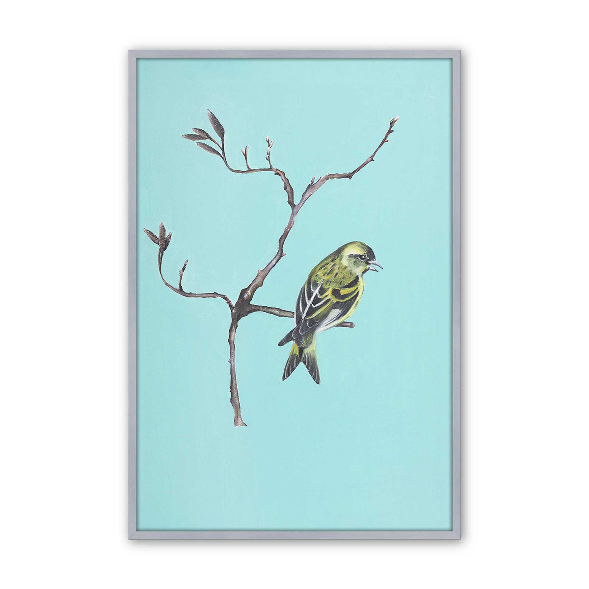 [Color:Polished Chrome], Picture of art in a Polished Chrome frame