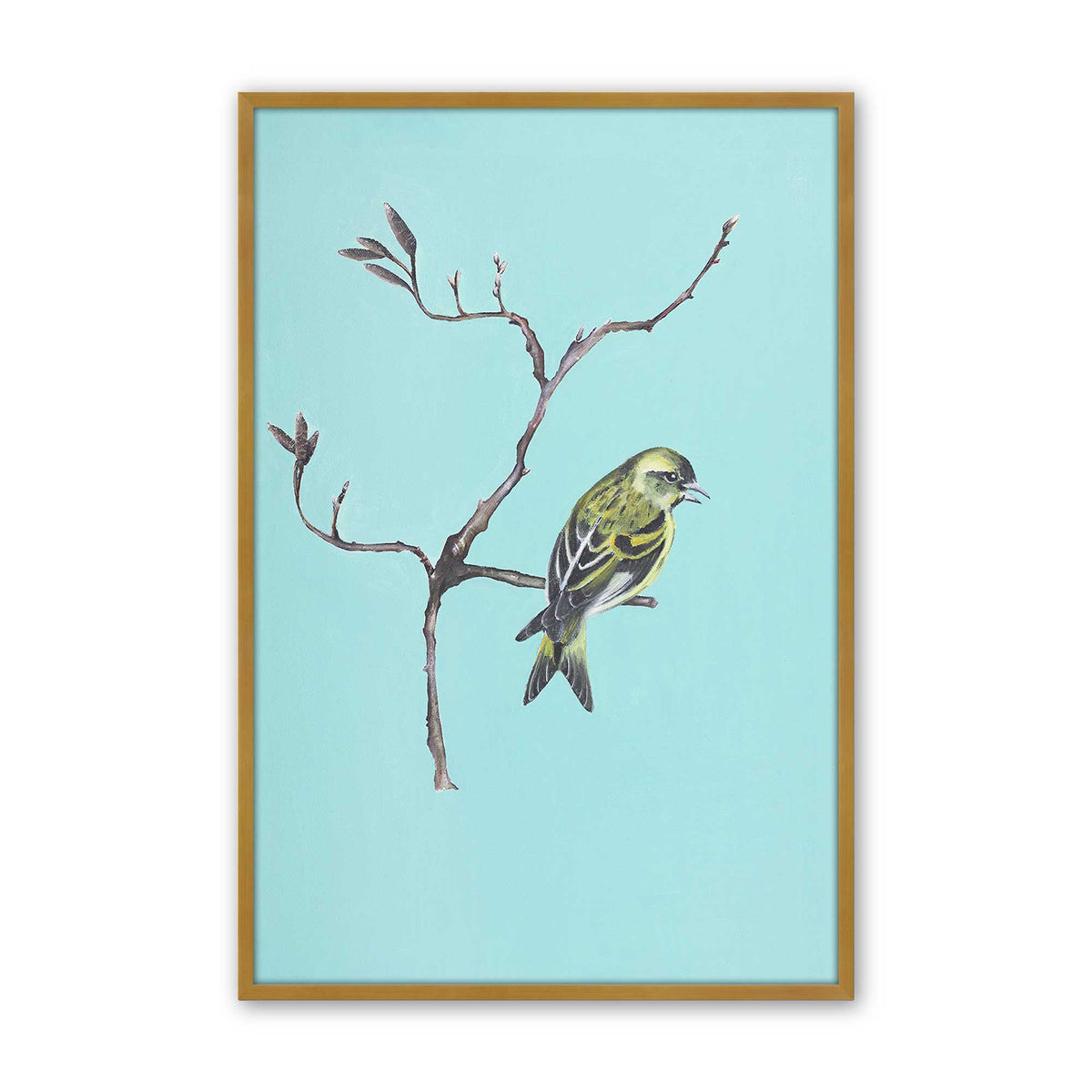 [Color:Polished Gold], Picture of art in a Polished Gold frame