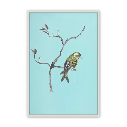[Color:Opaque White], Picture of art in a Opaque White frame