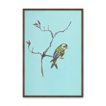 [Color:Walnut], Picture of art in a Walnut frame