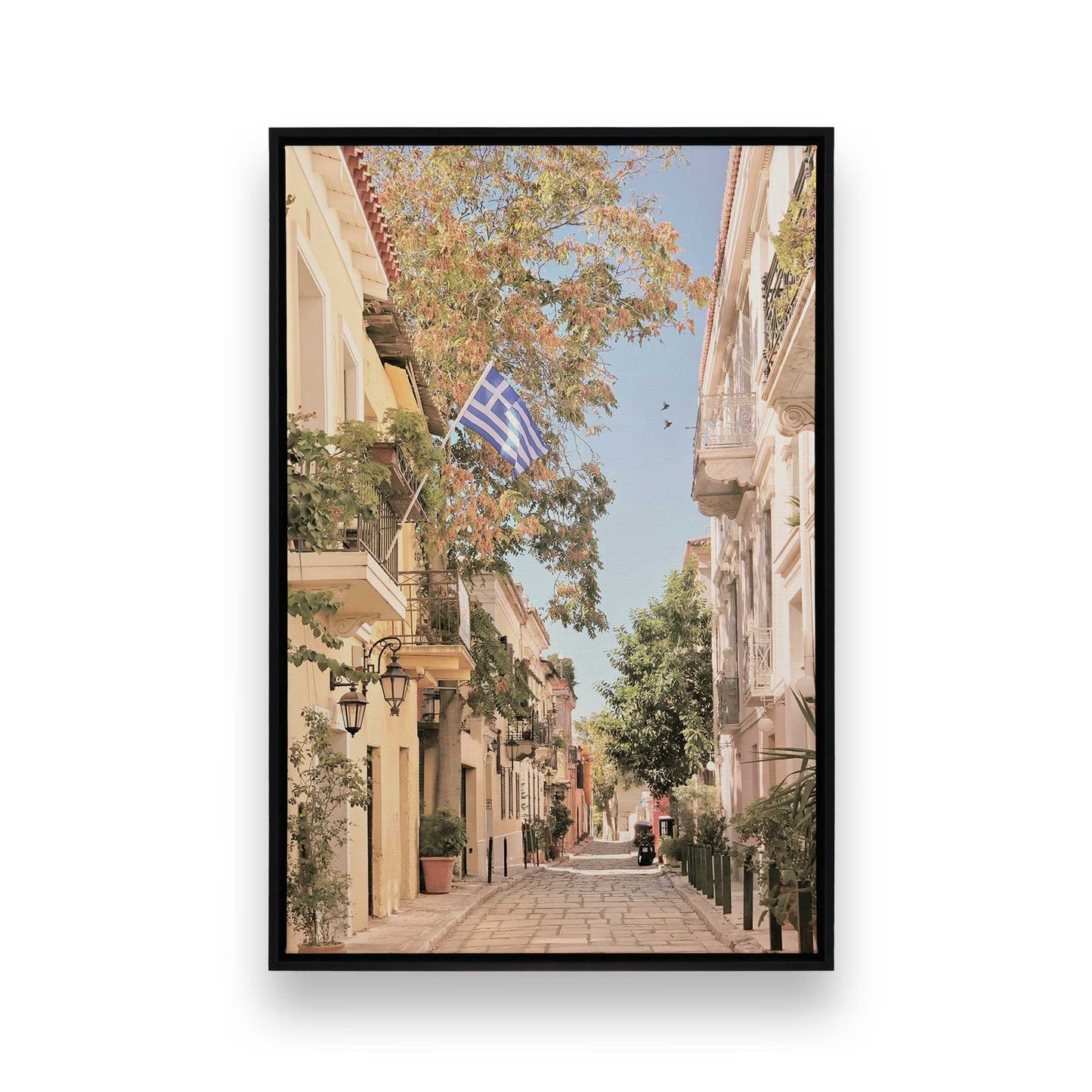 [Color:Satin Black], Picture of art in a Satin Black frame