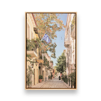 [Color:American Maple], Picture of art in a American Maple frame