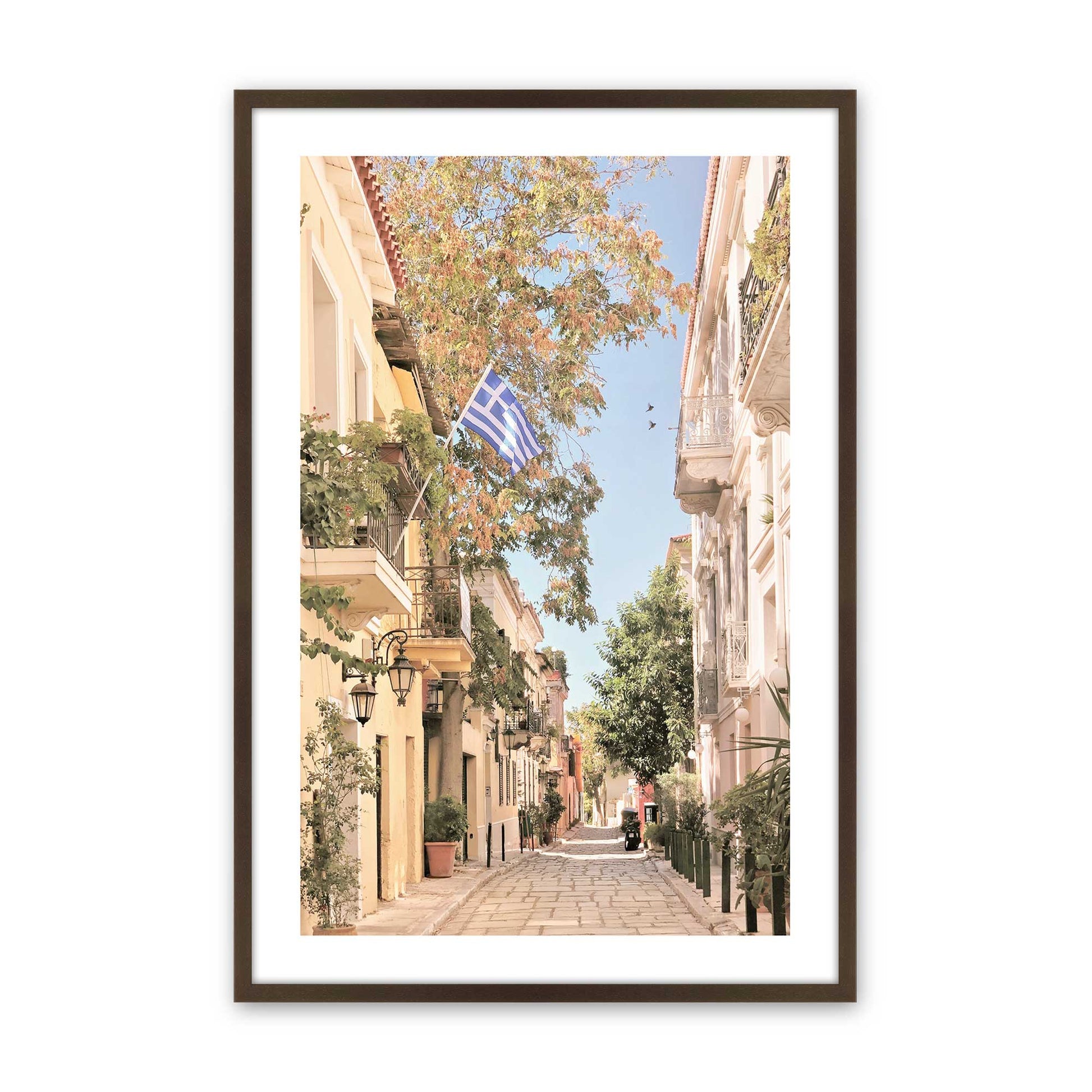 [Color:Belvinder Brown], Picture of art in a Belvinder Brown frame
