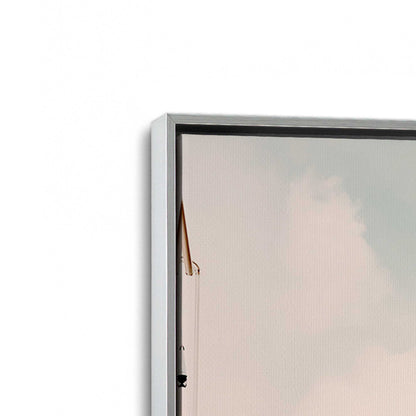 [Color:Polished Chrome], Picture of art in a Polished Chrome frame at an angle