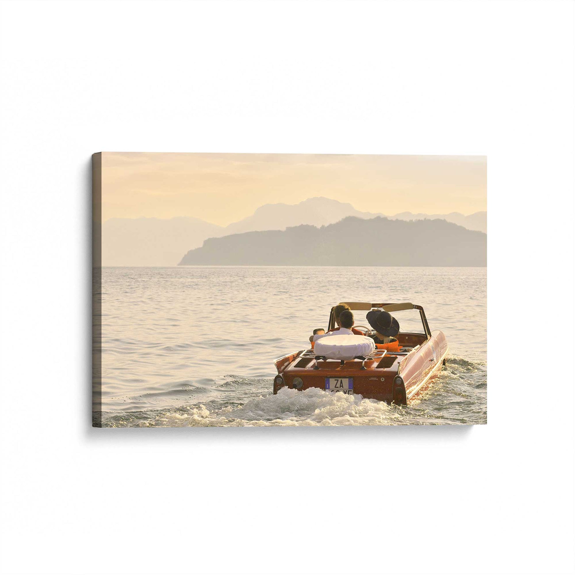 [Color:Stretched Canvas], Picture of art at an angle