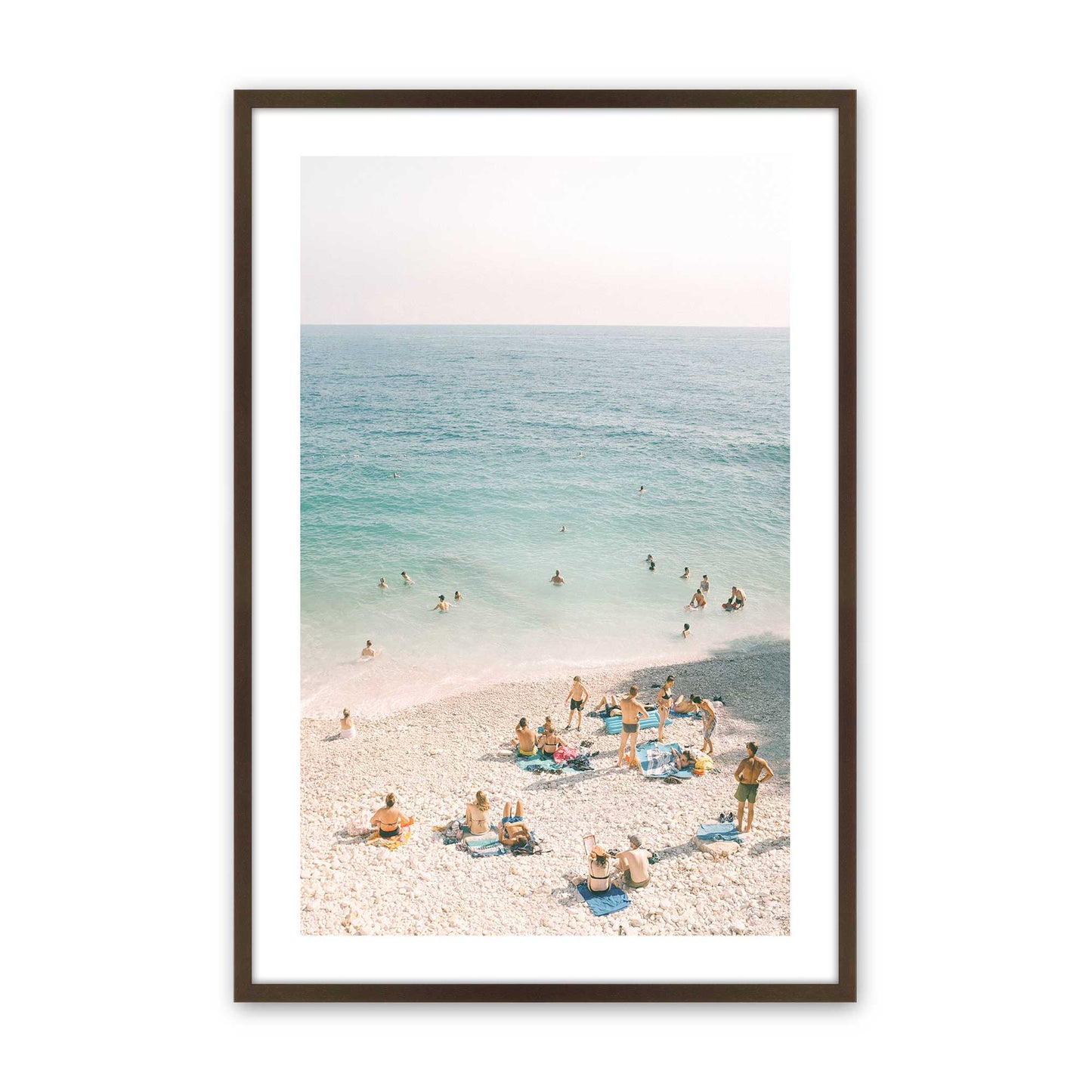 [Color:Brown], Picture of art in a Brown frame