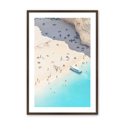 [Color:Belvinder Brown], Picture of art in a Belvinder Brown frame