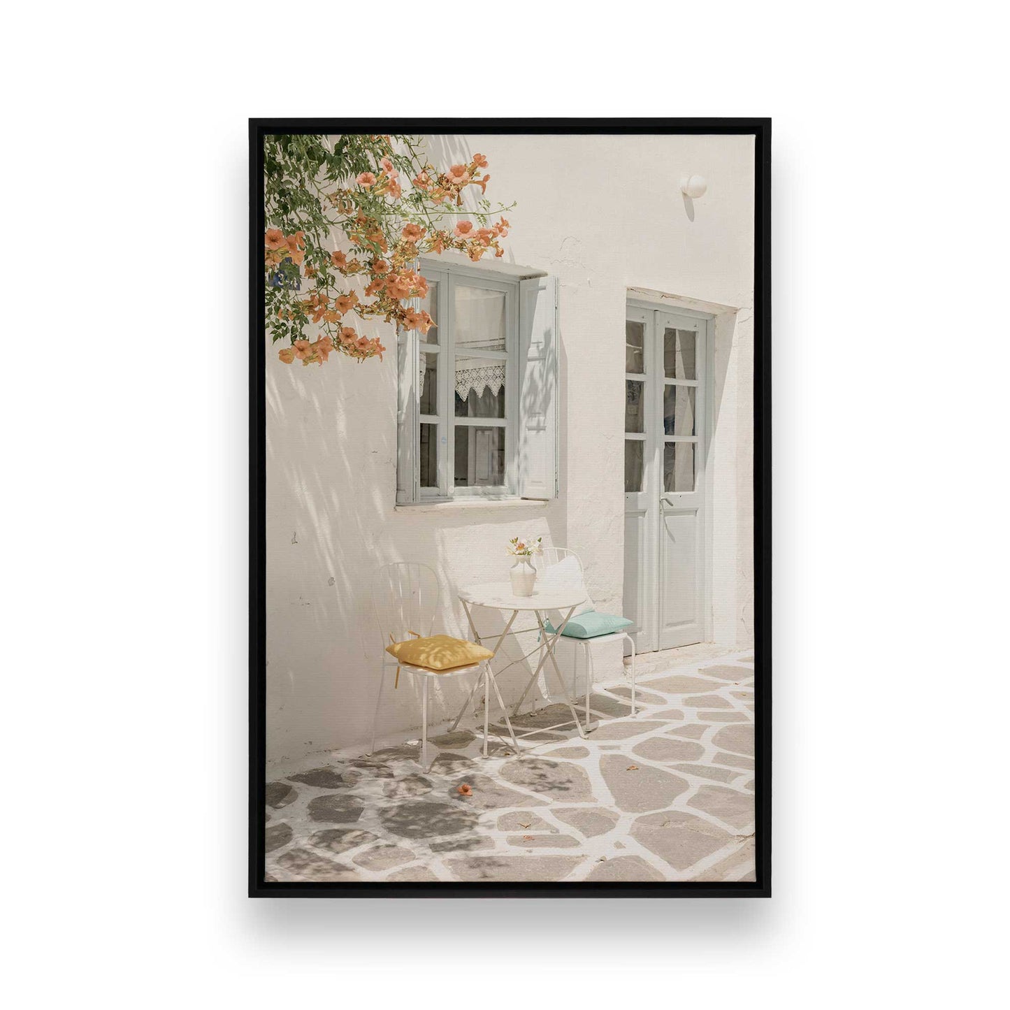 [Color:Satin Black], Picture of art in a Satin Black frame