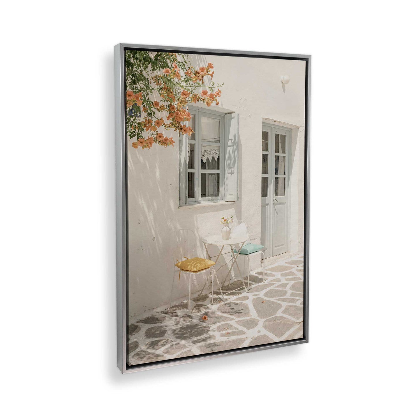 [Color:Polished Chrome], Picture of the corner of the art