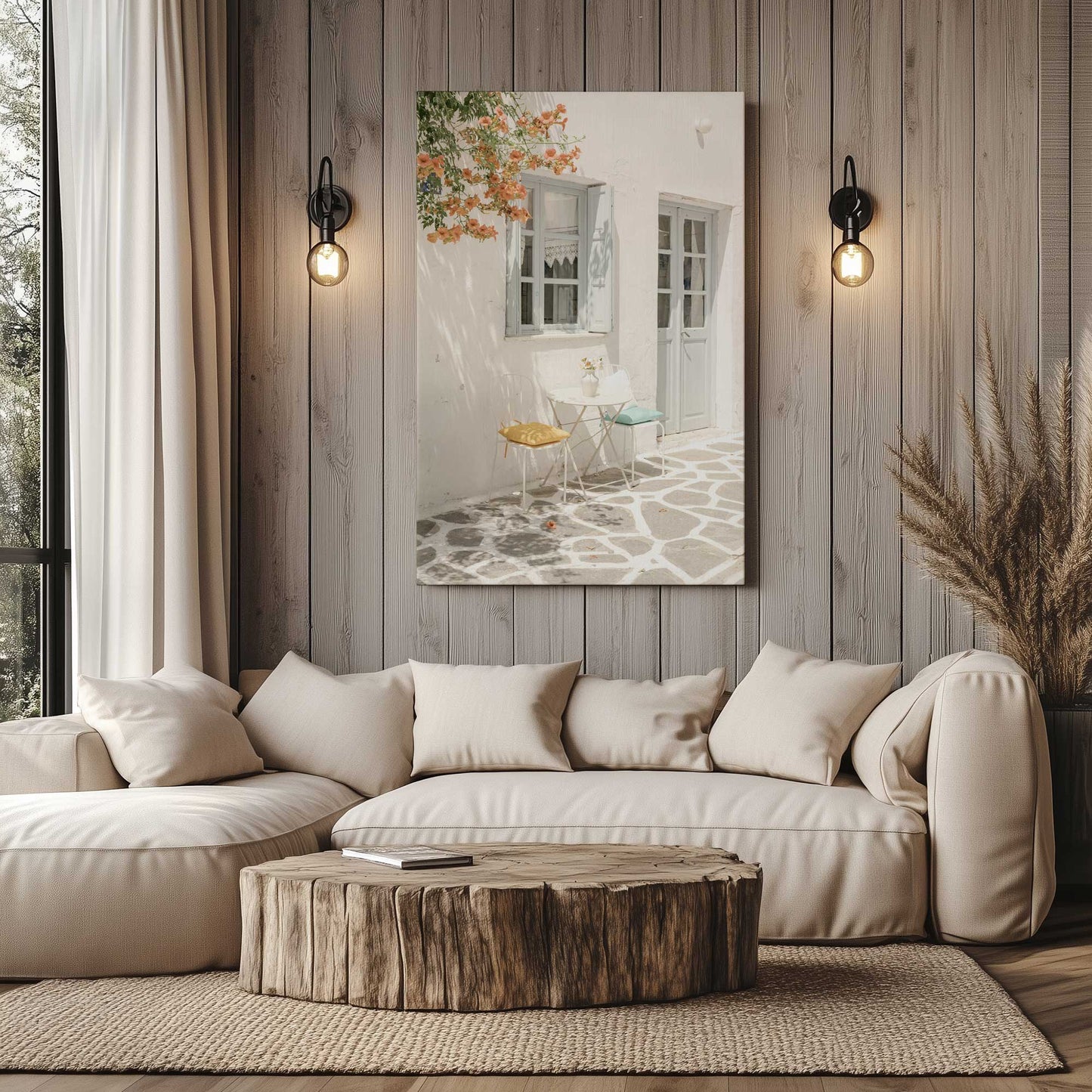 Picture of art in a room