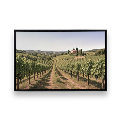 [Color:Satin Black], Picture of art in a Satin Black frame