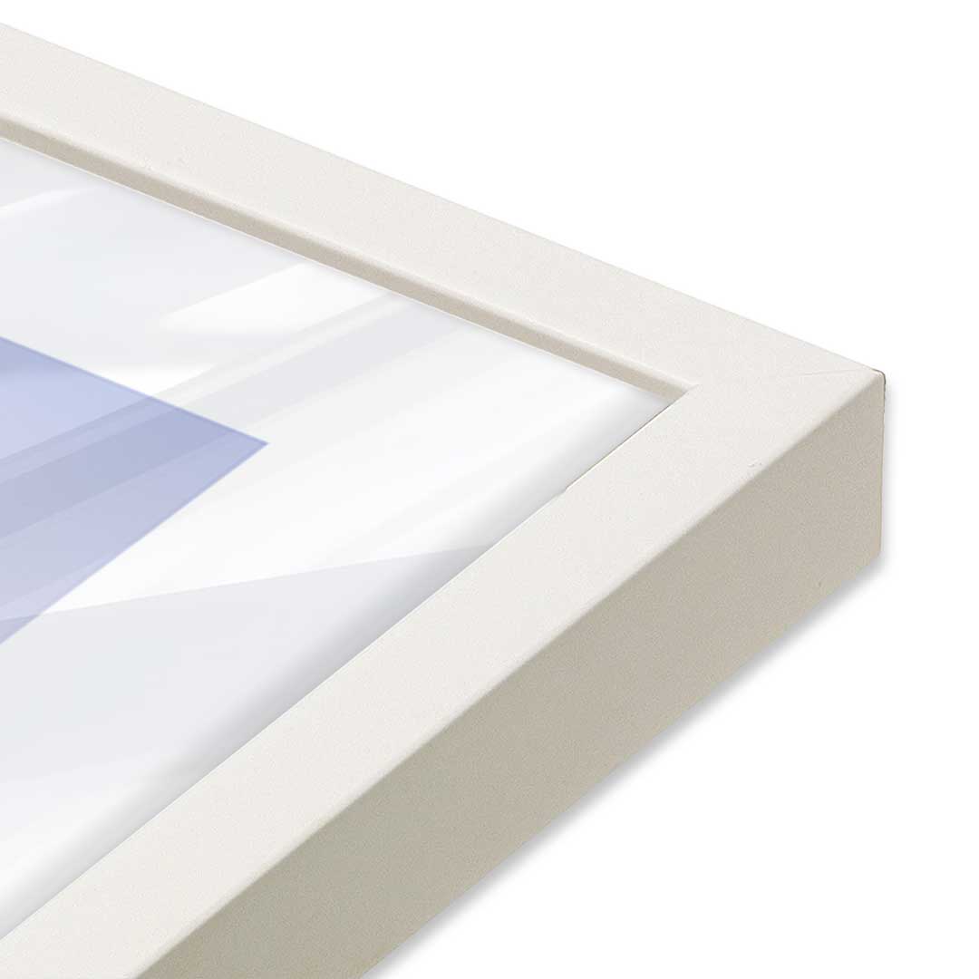 [Color:Polished Chrome], Picture of art in a Polished Chrome frame at an angle