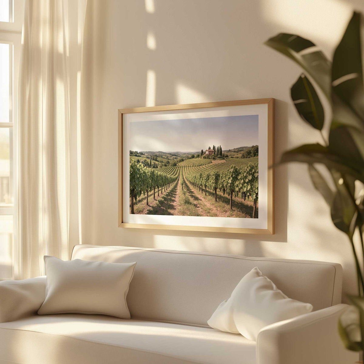 Picture of art in a room