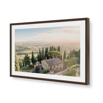 [Color:Polished Chrome], Picture of art in a Polished Chrome frame of the corner