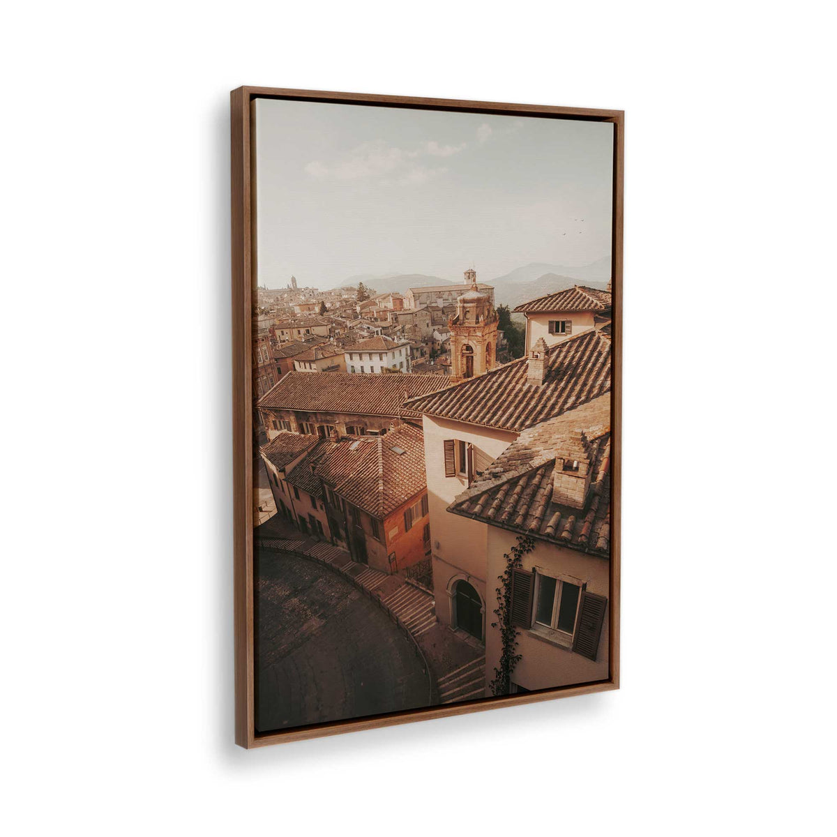 [Color:Walnut], Picture of the corner of the art
