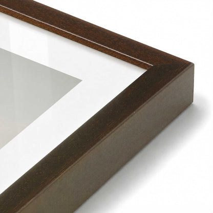 [Color:Belvinder Brown], Picture of art in a Belvinder Brown frame at an angle