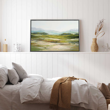 Soft Hillside View Canvas Print