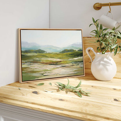 Soft Hillside View Canvas Print