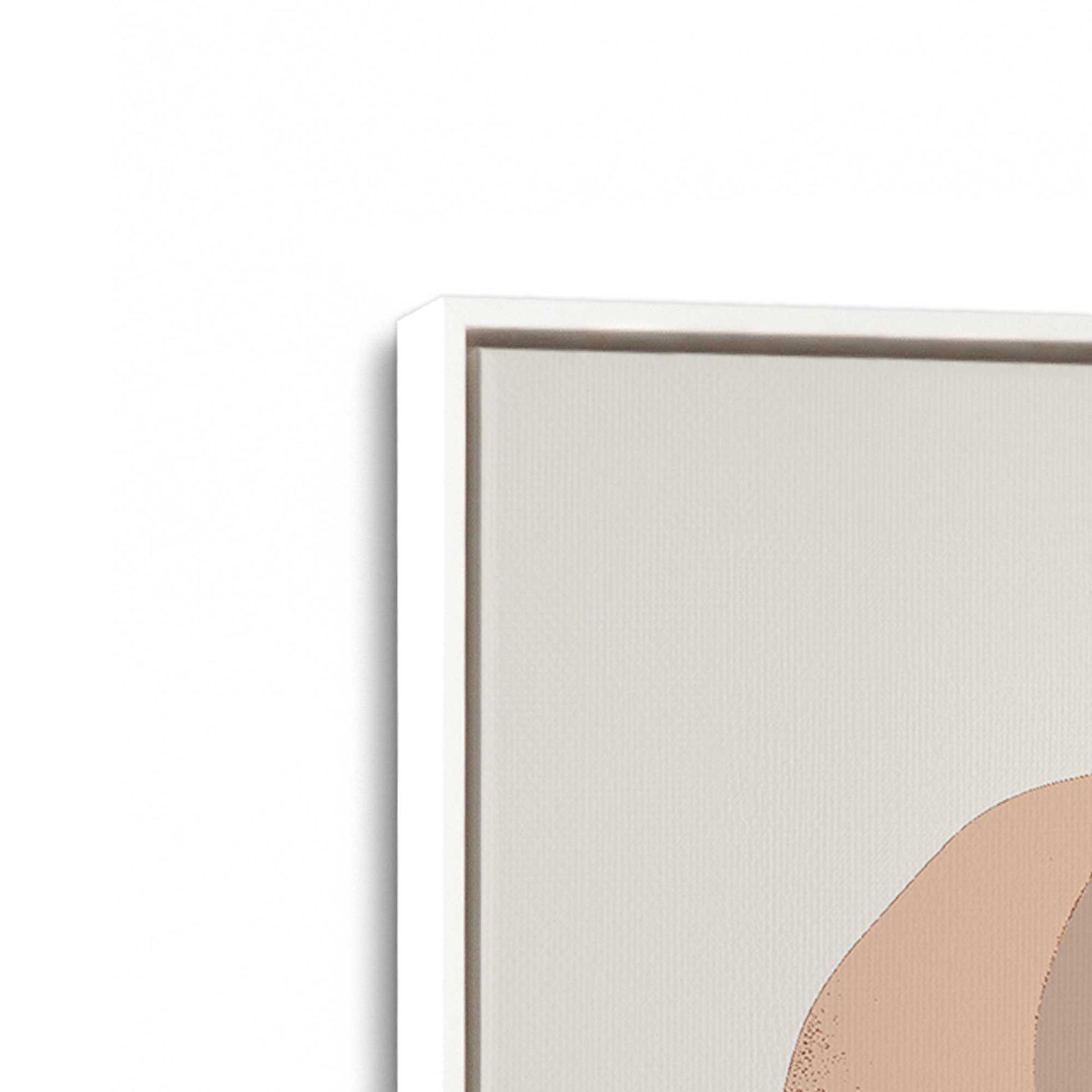 [Color:Opaque White], Picture of art in a White frame at an angle