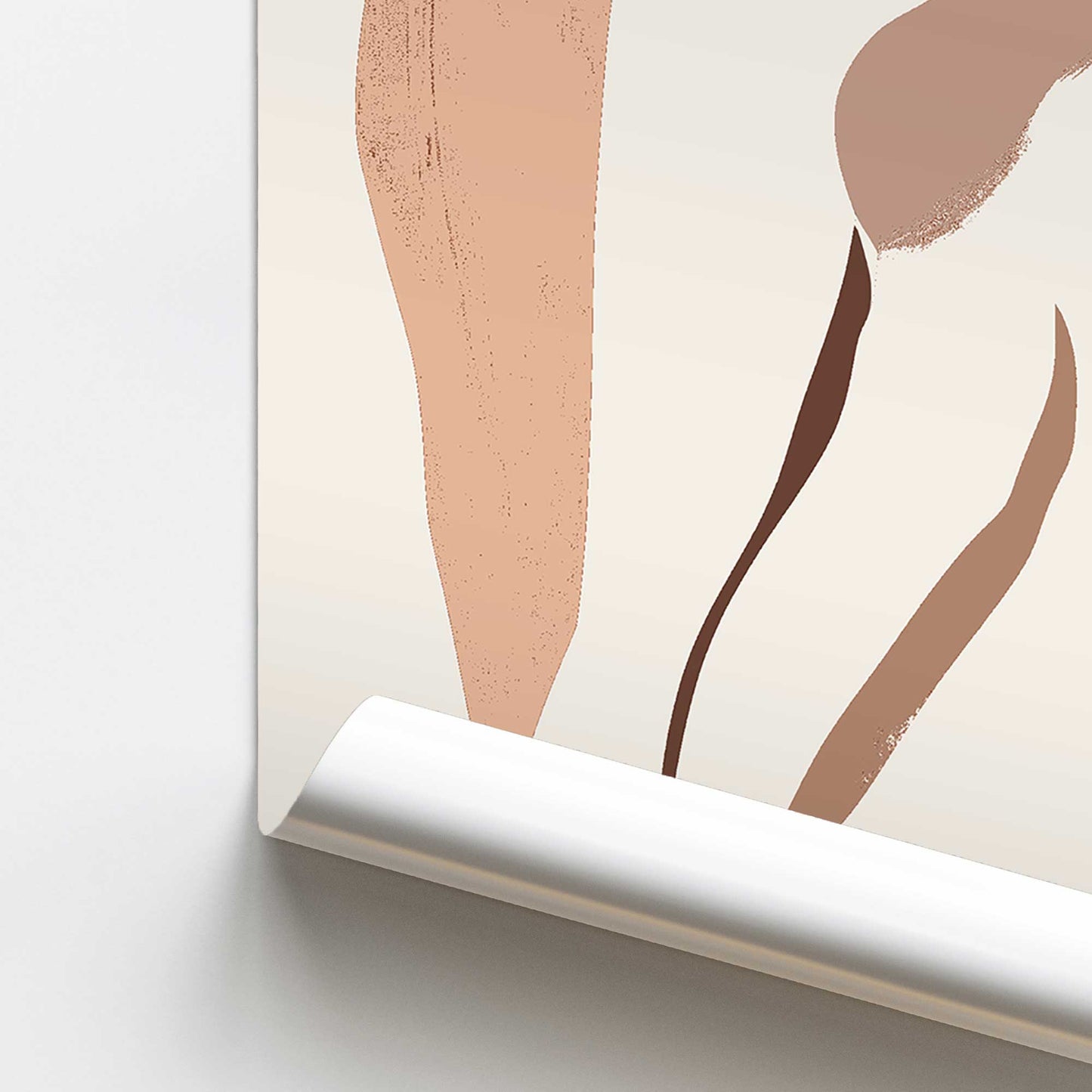 [color:Rolled Print], Picture of close up of art