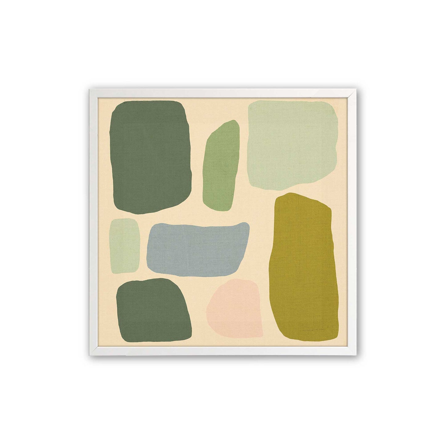 [Color:Opaque White], Picture of art in a Opaque White frame