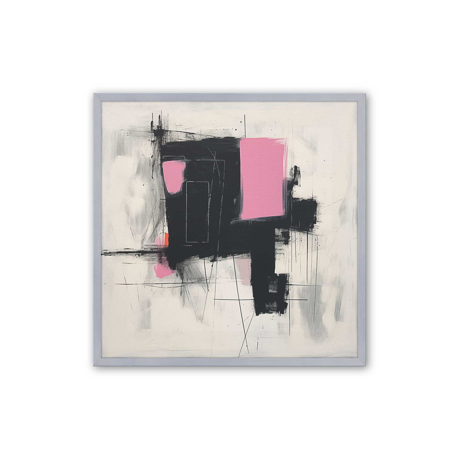 [Color:Polished Chrome], Picture of art in a Polished Chrome frame