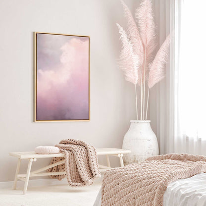 Soft Pink Clouds I Canvas Print