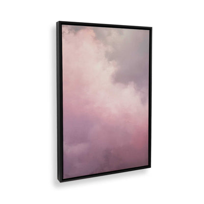 [Color:Satin Black], Picture of art in a Satin Black frame at an angle