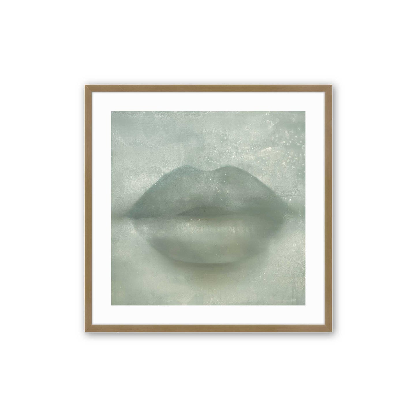 [Color:Brushed Gold], Picture of art in a Brushed Gold frame
