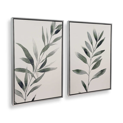 [Color:Polished Chrome], Picture of art in a Polished Chrome frame at an angle