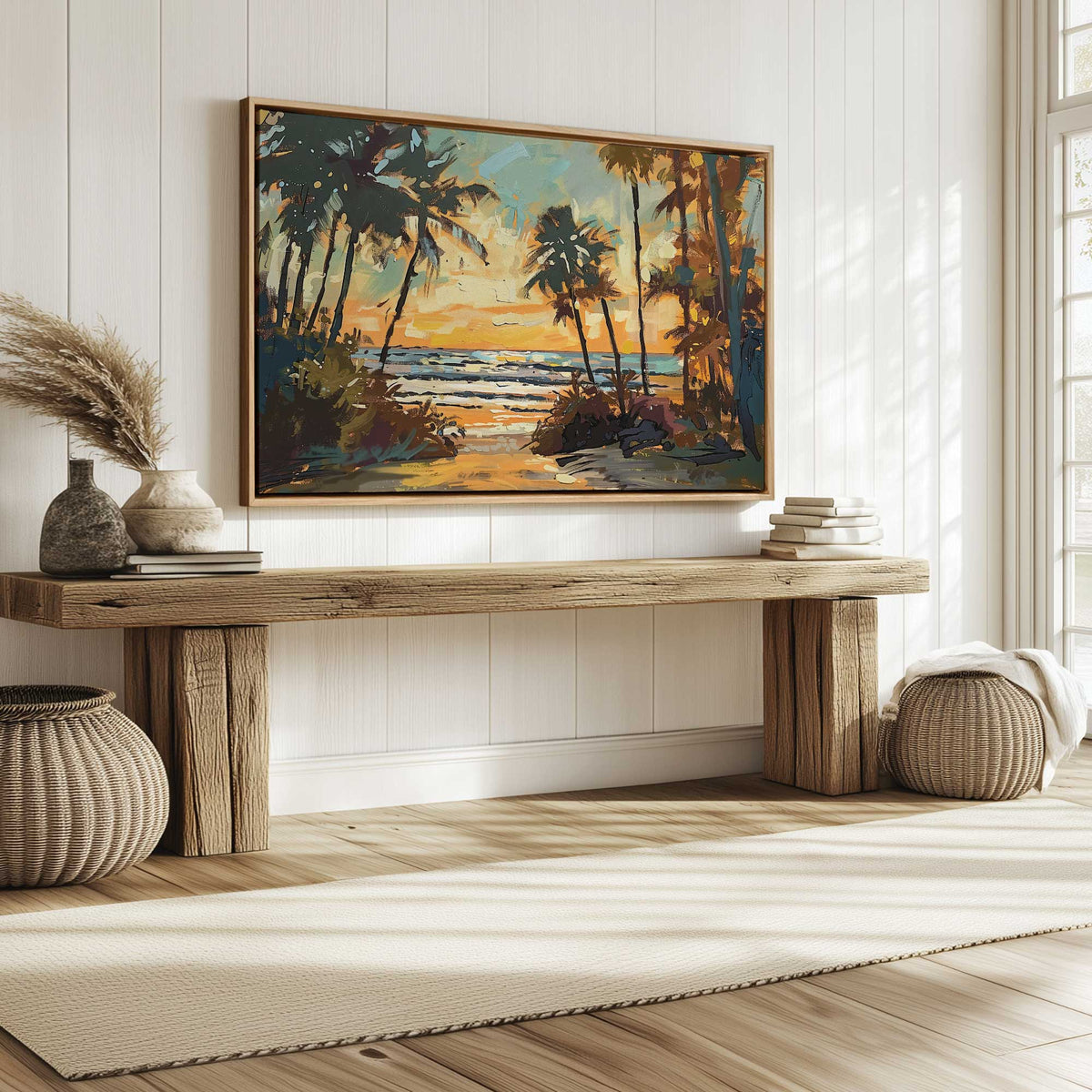 Picture of art in a room