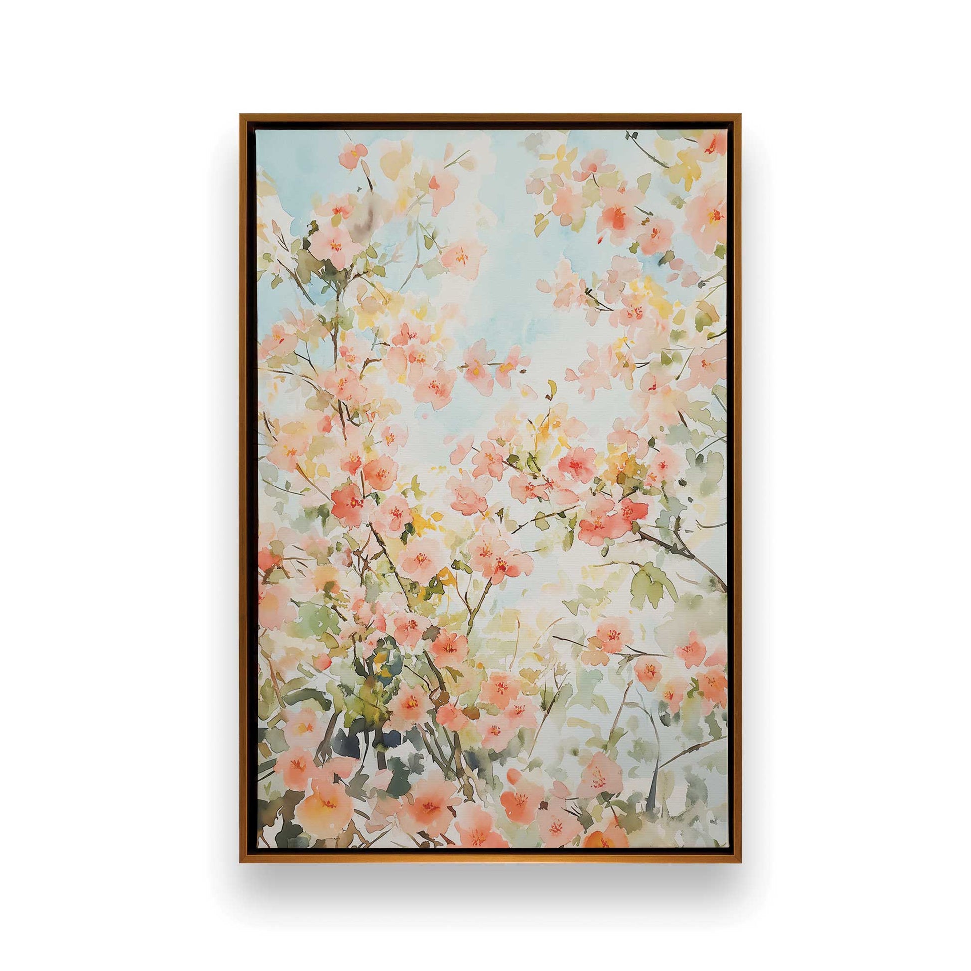[Color:Polished Gold], Picture of art in a Polished Gold frame