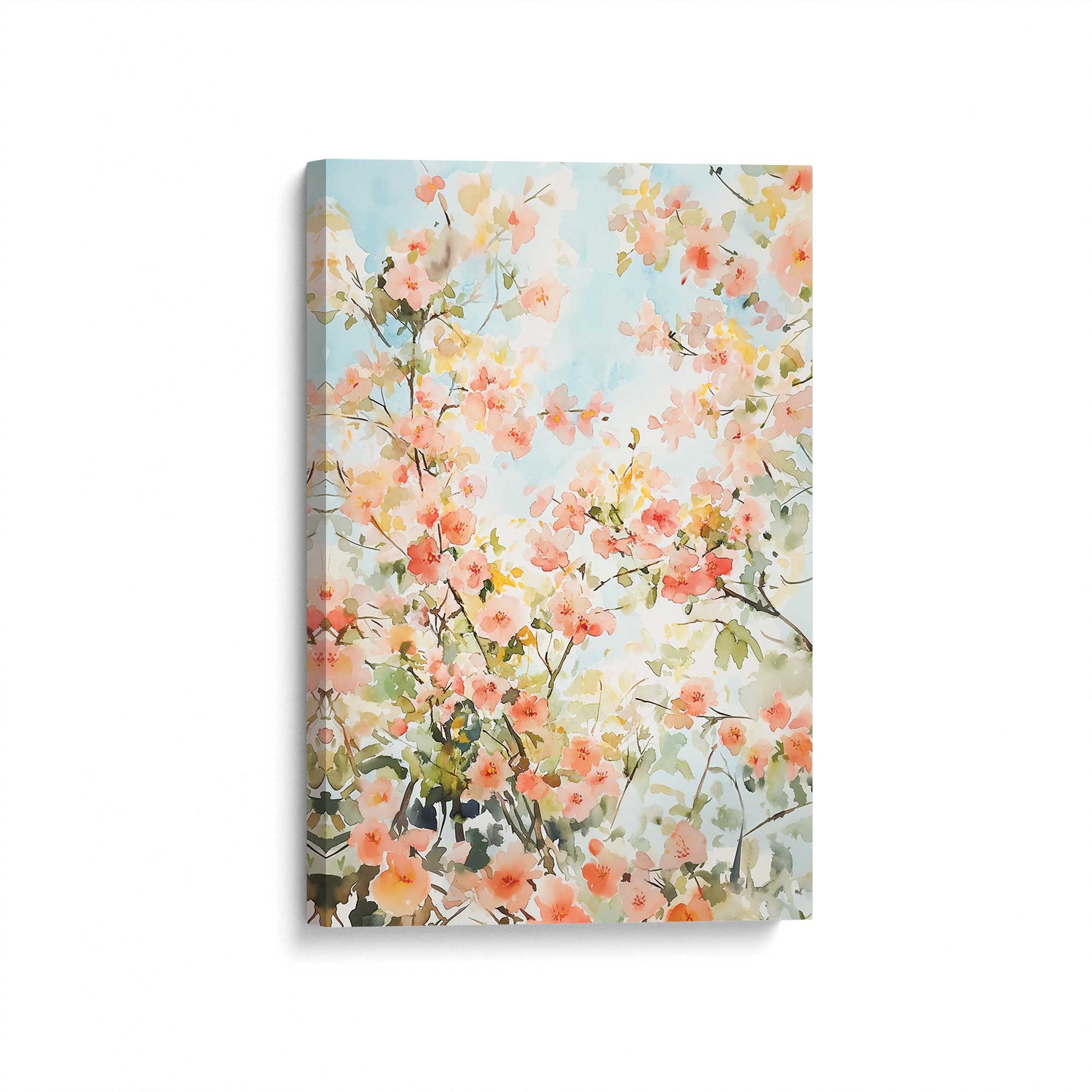 [Color:Stretched Canvas], Picture of art at an angle