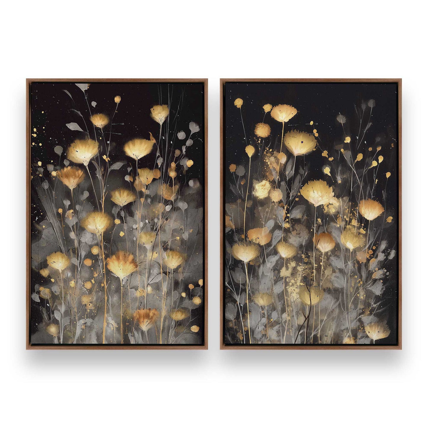 [Color:Walnut], Picture of art in a Walnut frame