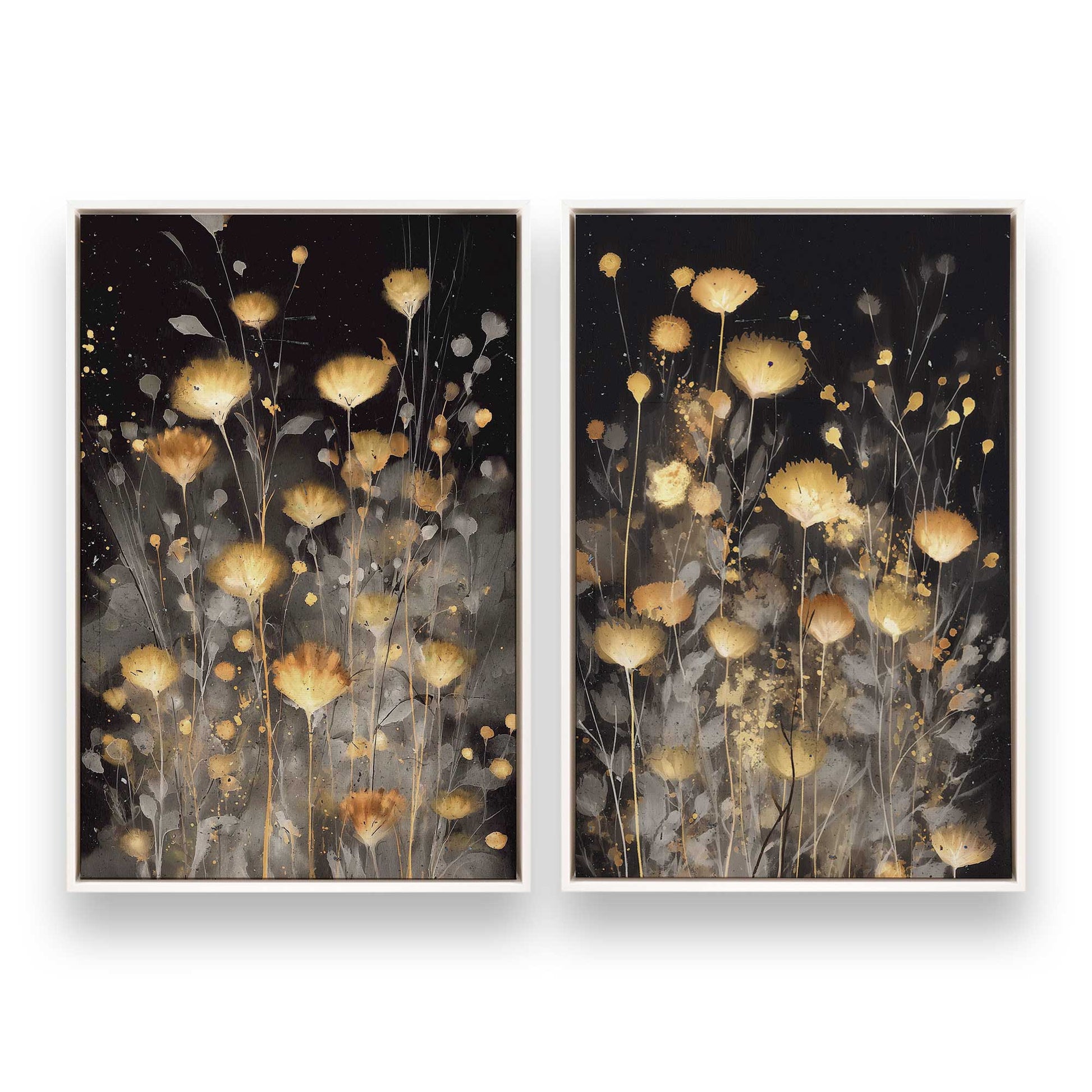 [Color:Opaque White], Picture of art in a White frame