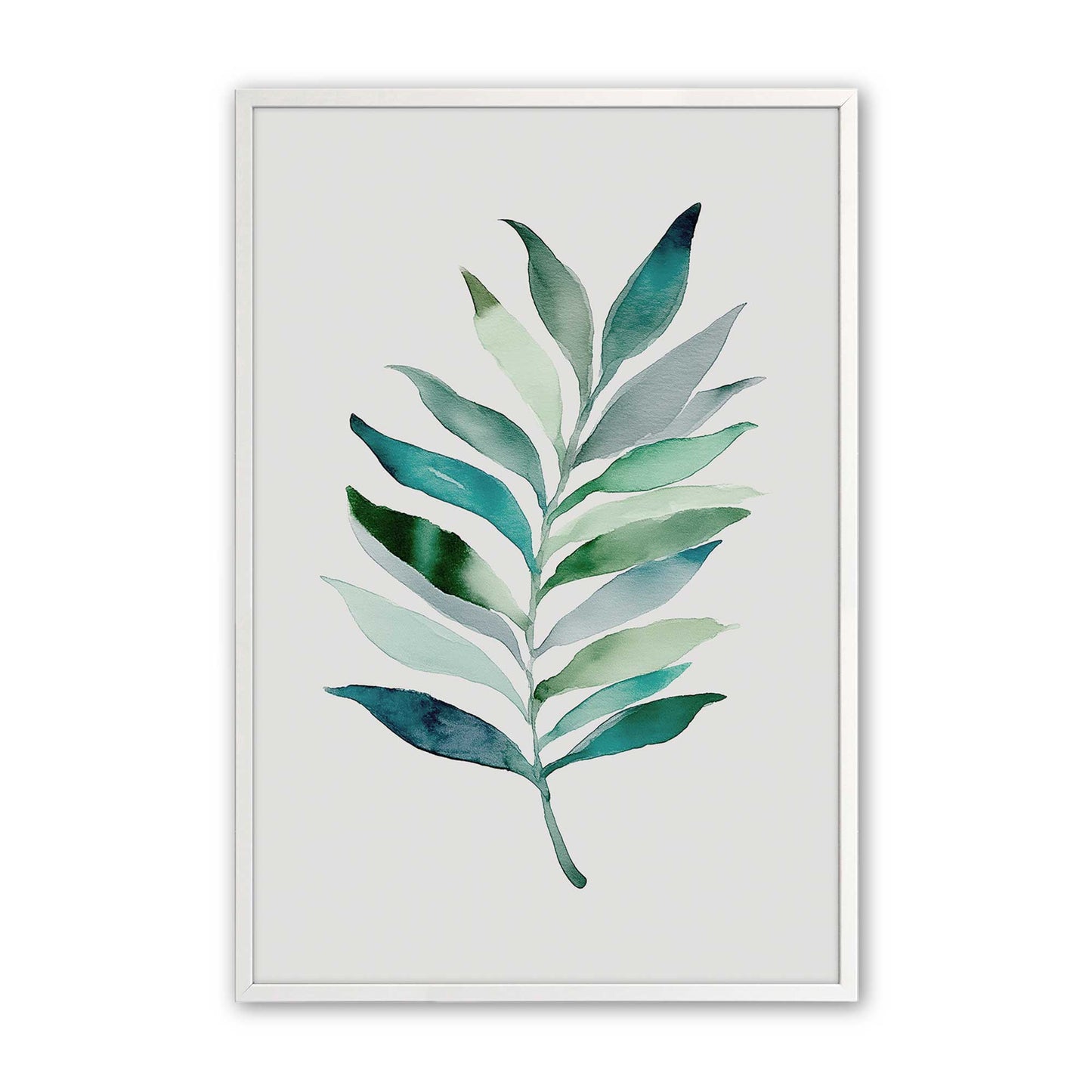 [Color:Opaque White], Picture of art in a Opaque White frame
