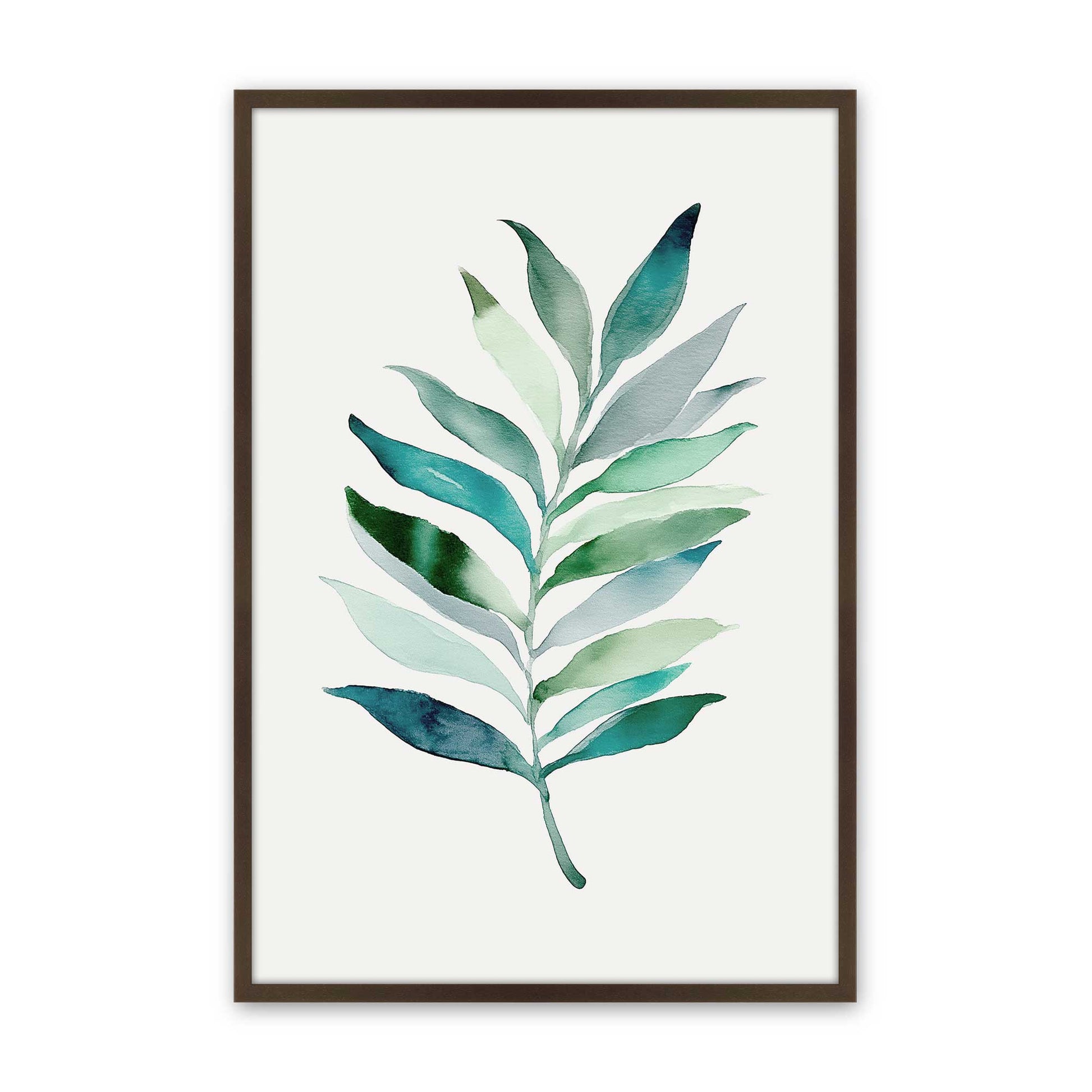 [Color:Belvinder Brown], Picture of art in a Belvinder Brown frame