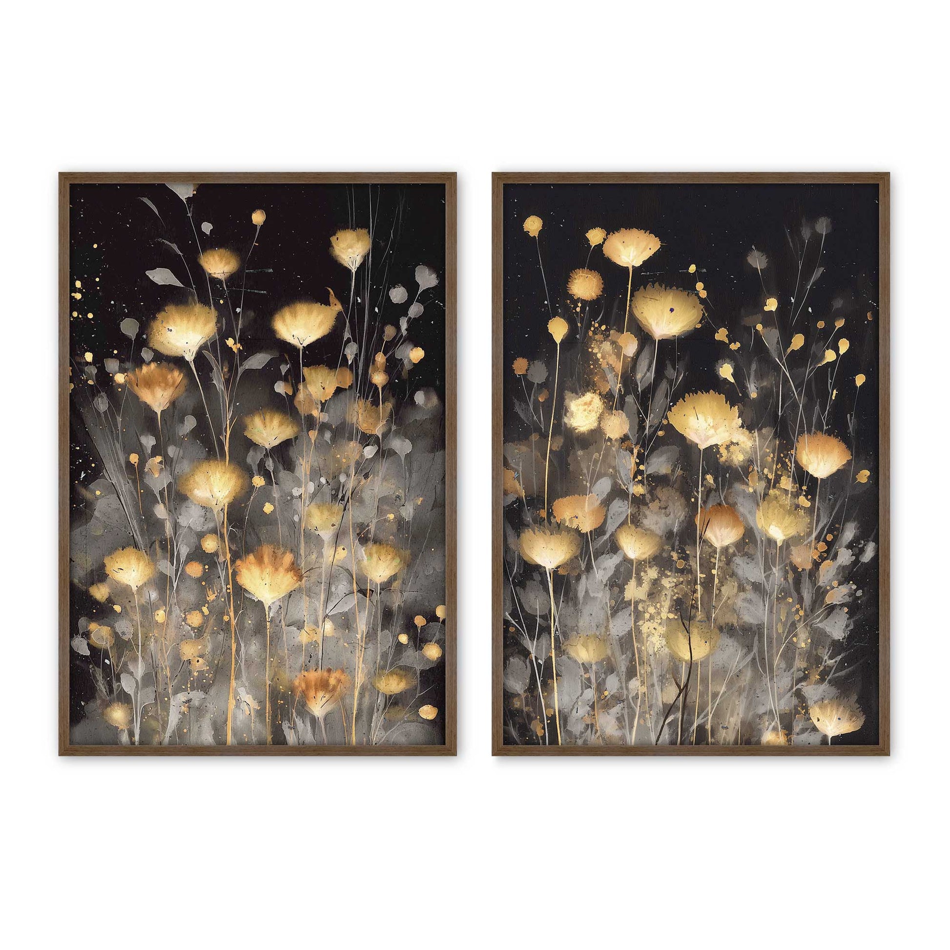 [Color:Walnut], Picture of art in a Walnut frame