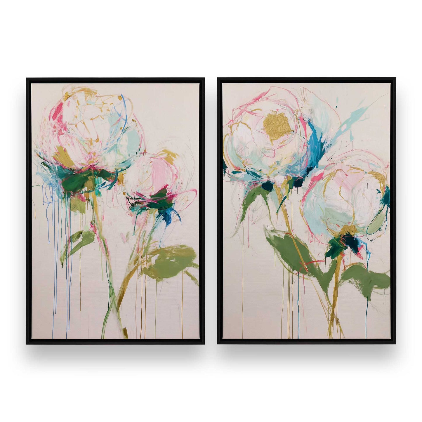 [Color:Satin Black], Picture of art in a Satin Black frame