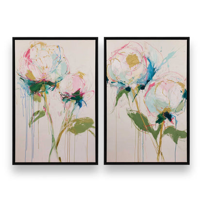 [Color:Satin Black], Picture of art in a Satin Black frame