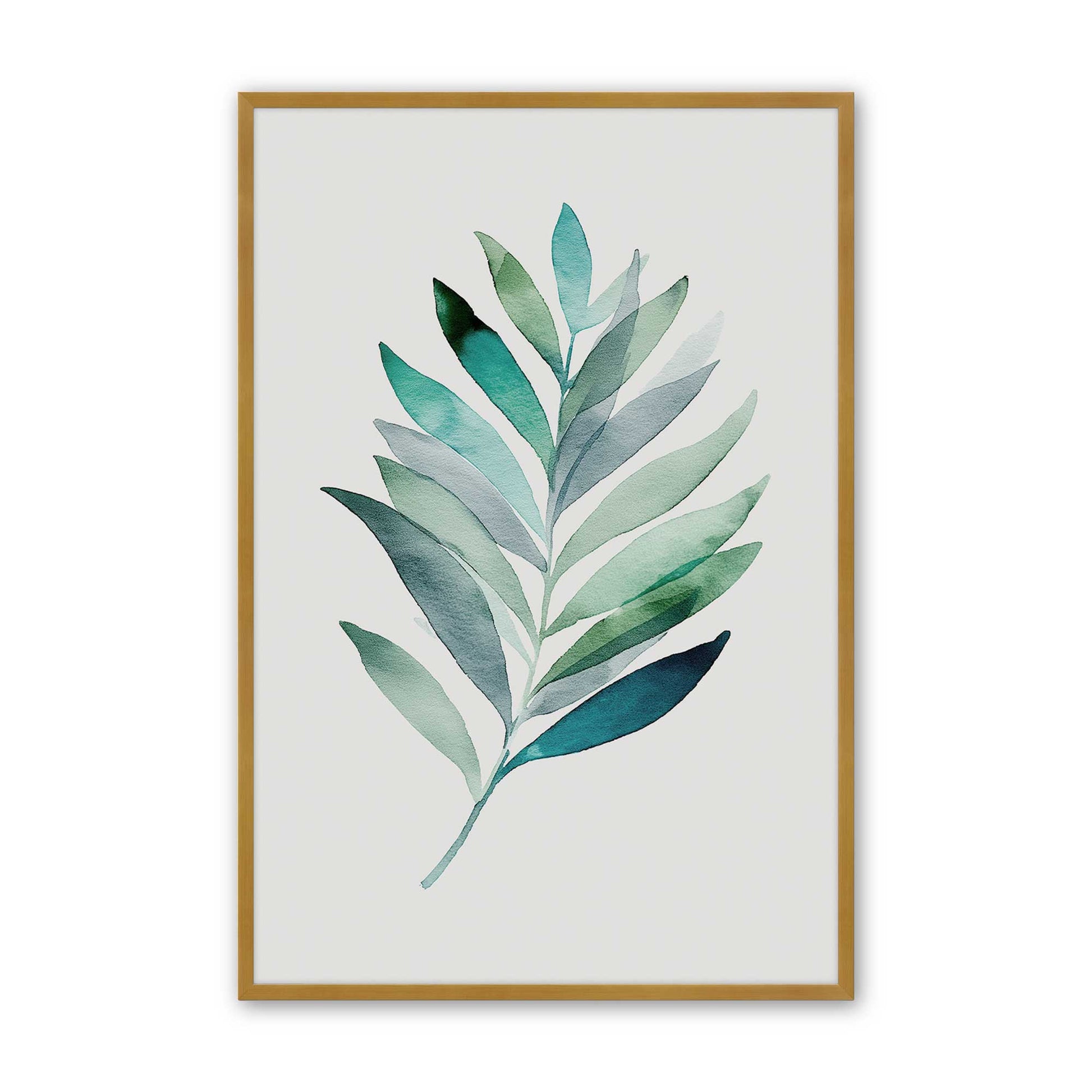 [Color:Polished Gold], Picture of art in a Polished Gold frame