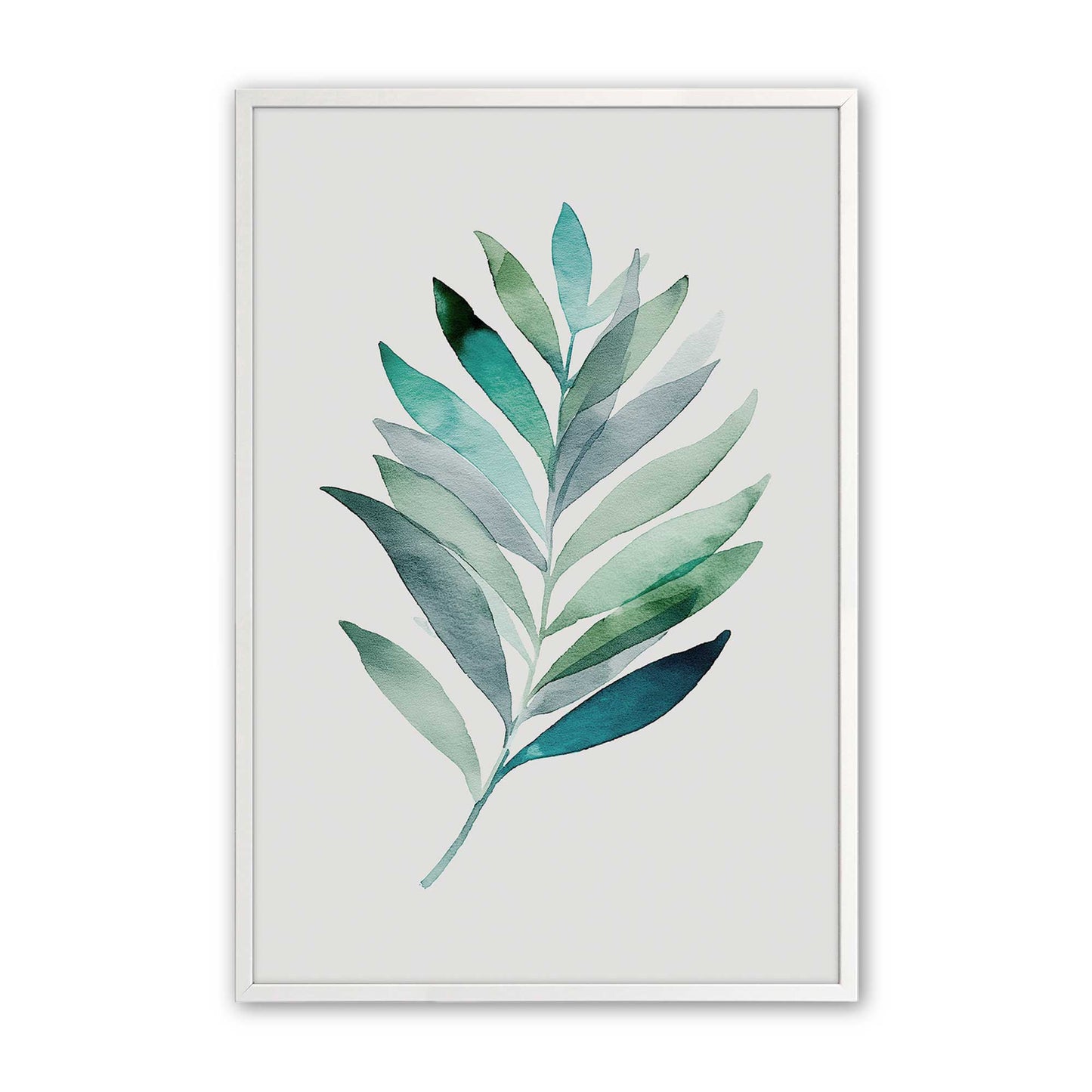 [Color:Opaque White], Picture of art in a Opaque White frame
