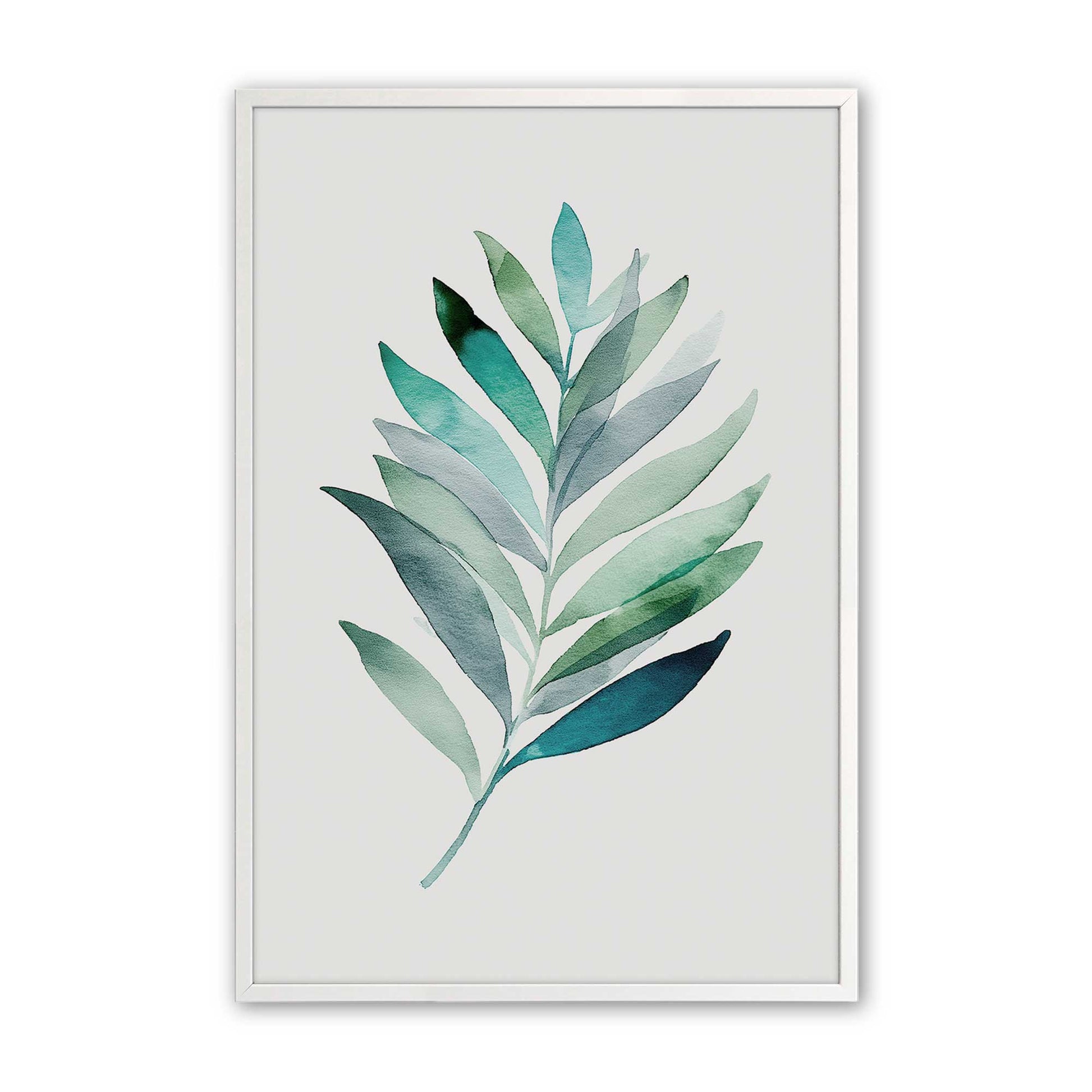 [Color:Opaque White], Picture of art in a Opaque White frame
