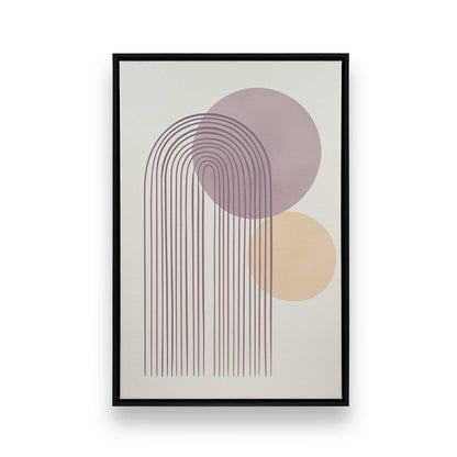 [Color:Satin Black], Picture of art in a Satin Black frame